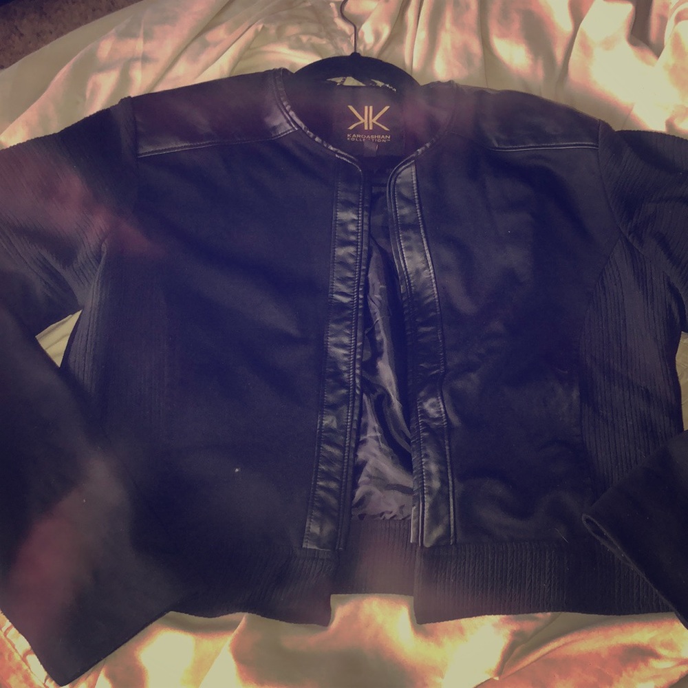 Kardashian Kollection Cropped Jacket